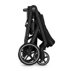 Poussette duo tout terrain balios s lux 4 avec nacelle pliable moon black