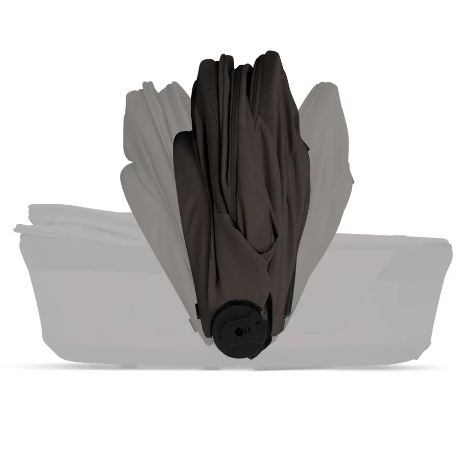 Poussette duo tout terrain balios s lux 4 avec nacelle pliable chocolate brown