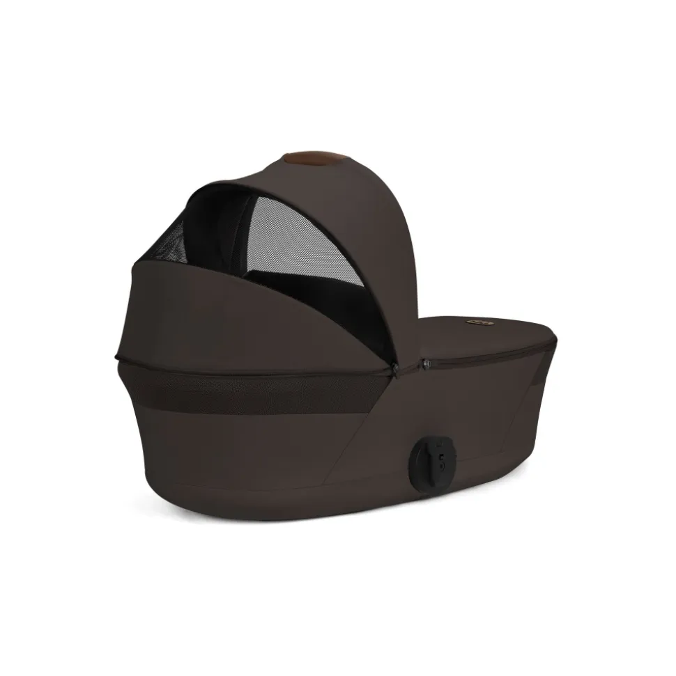 Poussette duo tout terrain balios s lux 4 avec nacelle pliable chocolate brown