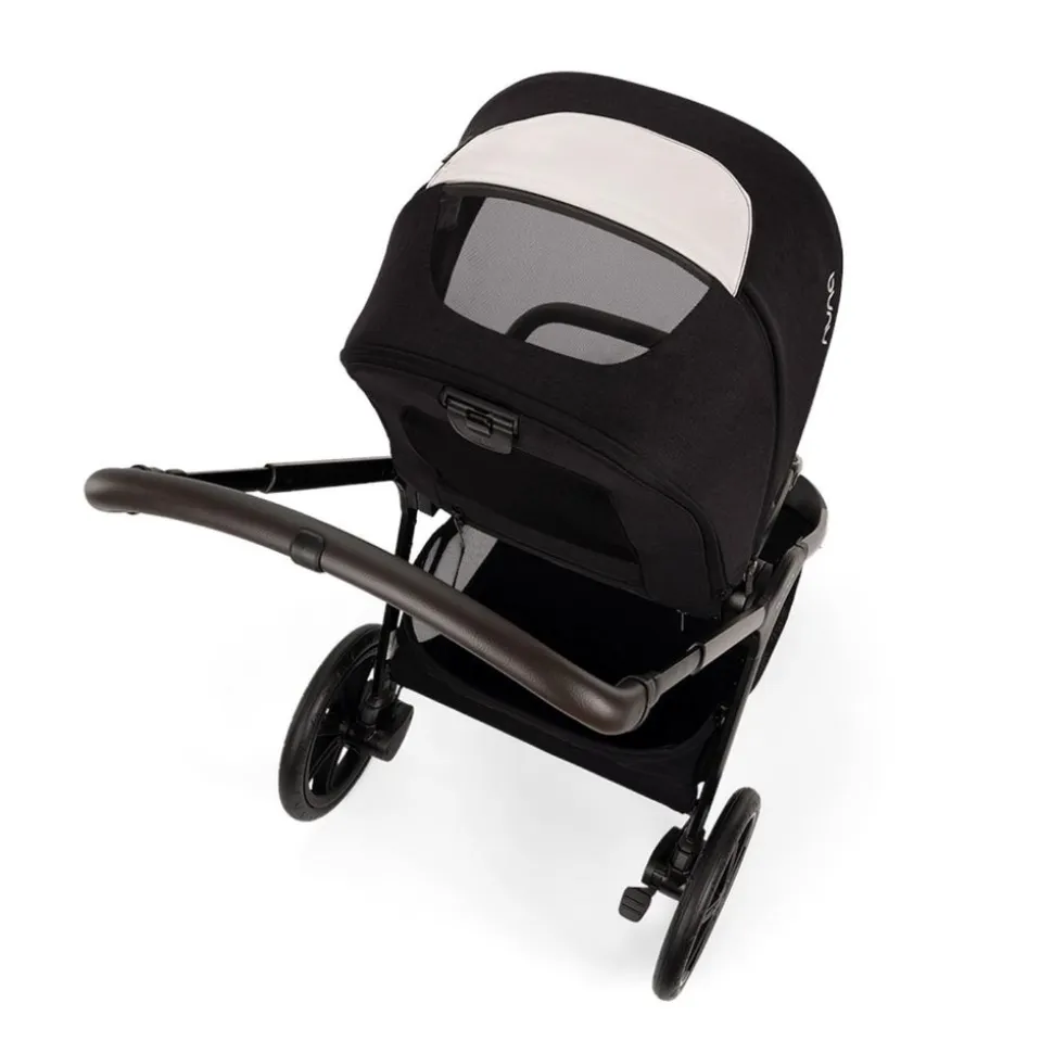 Poussette duo triv lx + siège auto arra flex caviar