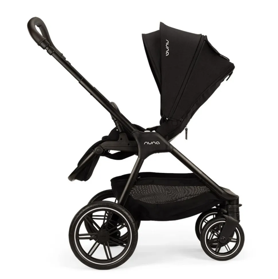Poussette duo triv lx + siège auto pipa next caviar
