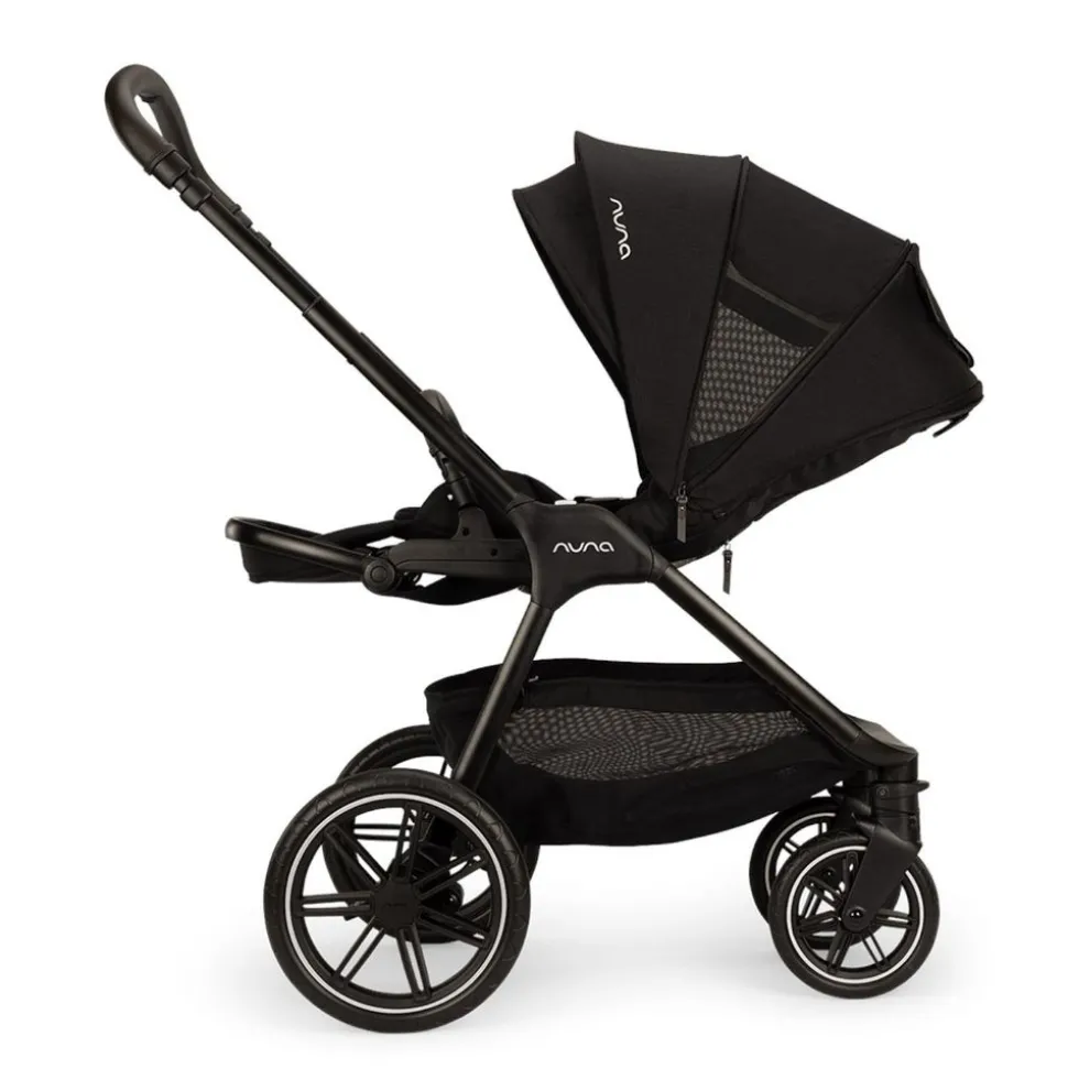 Poussette duo triv lx + siège auto pipa next caviar