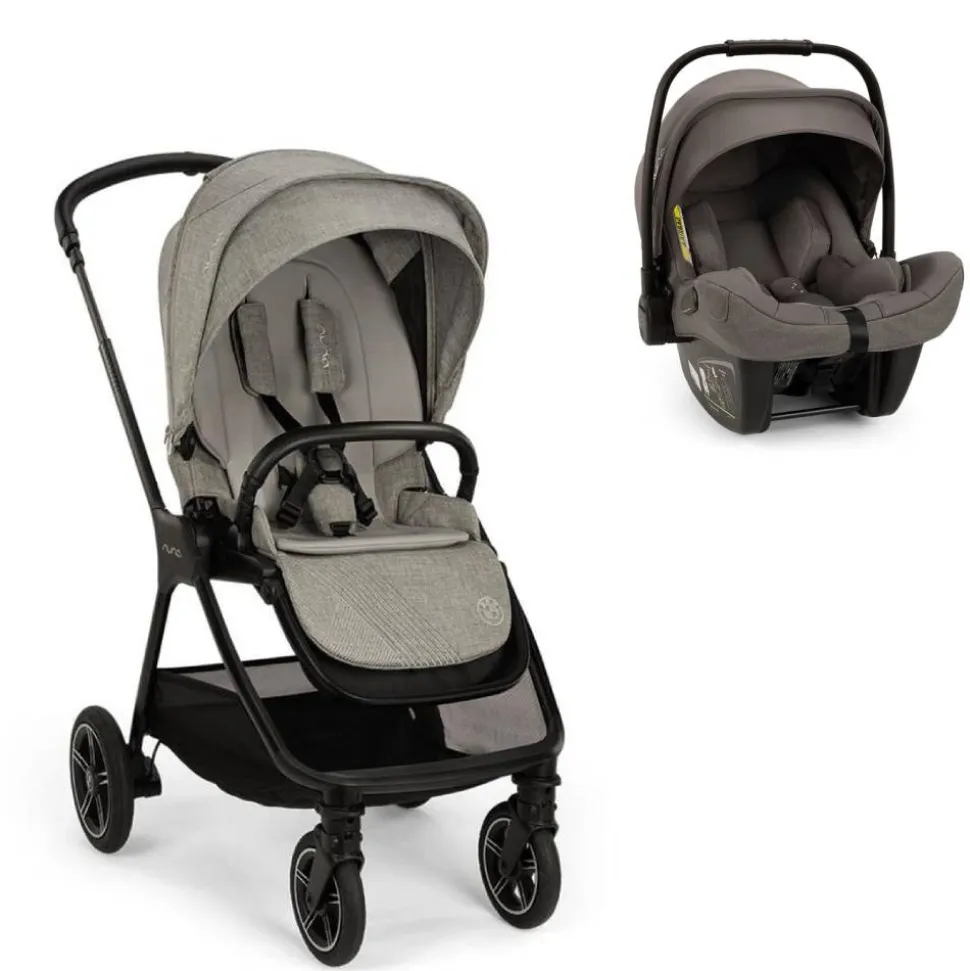 Poussette duo triv next graphene + siège auto pipa next thunder - collection bmw
