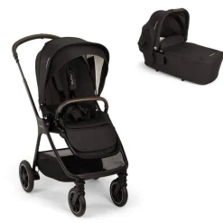 Poussette duo triv next + nacelle lytl caviar