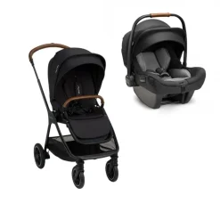 Poussette duo triv next + siège auto pipa next caviar