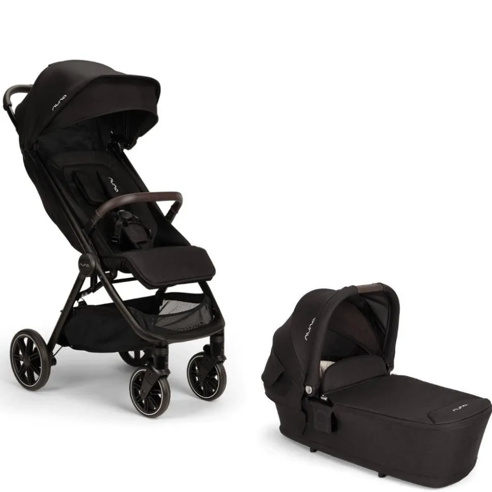 Poussette duo trvl lx + nacelle lytl caviar