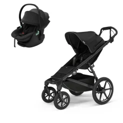 Poussette duo urban glide 4 black + siège auto maple black