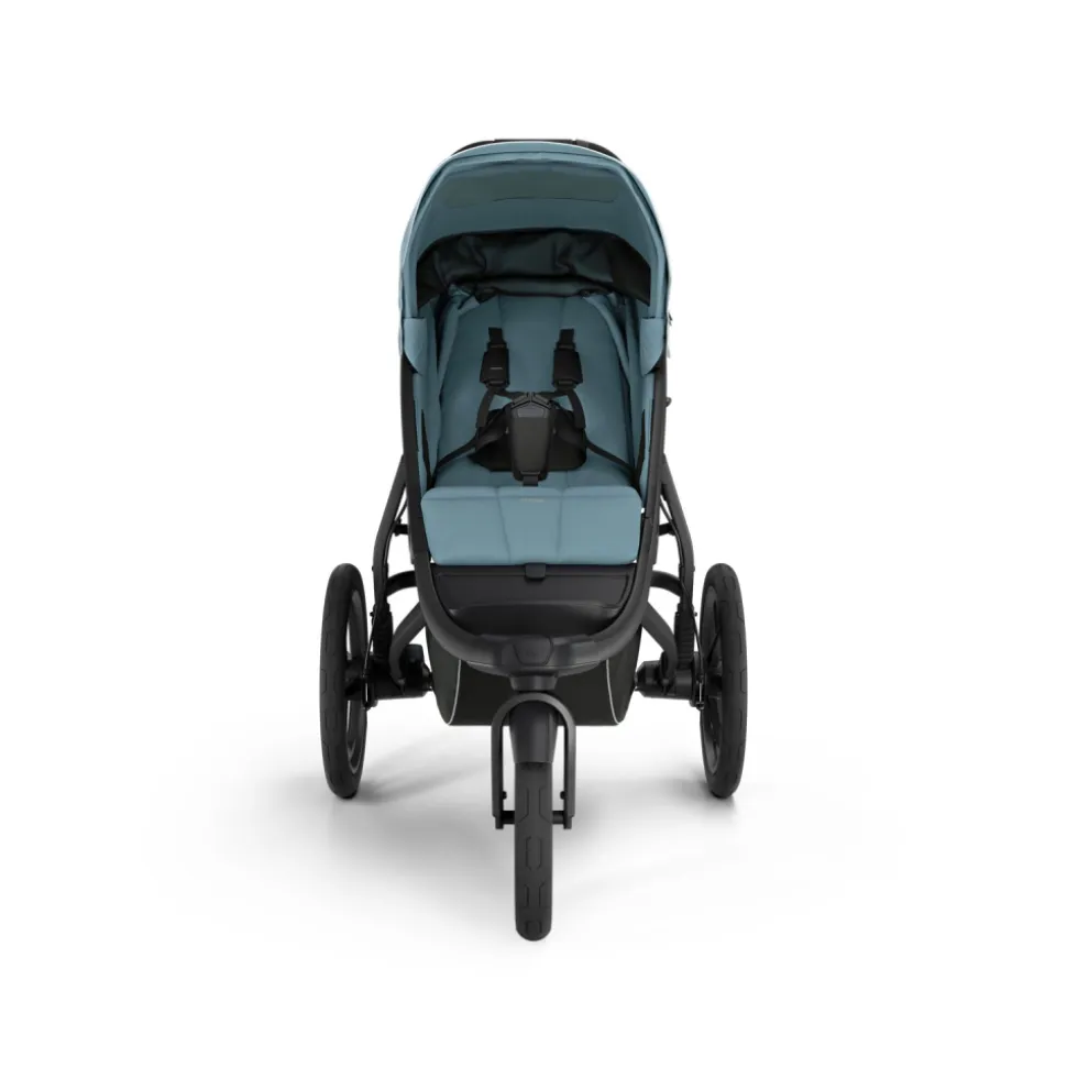 Poussette duo urban glide 3 mid blue + siège auto maple mid blue