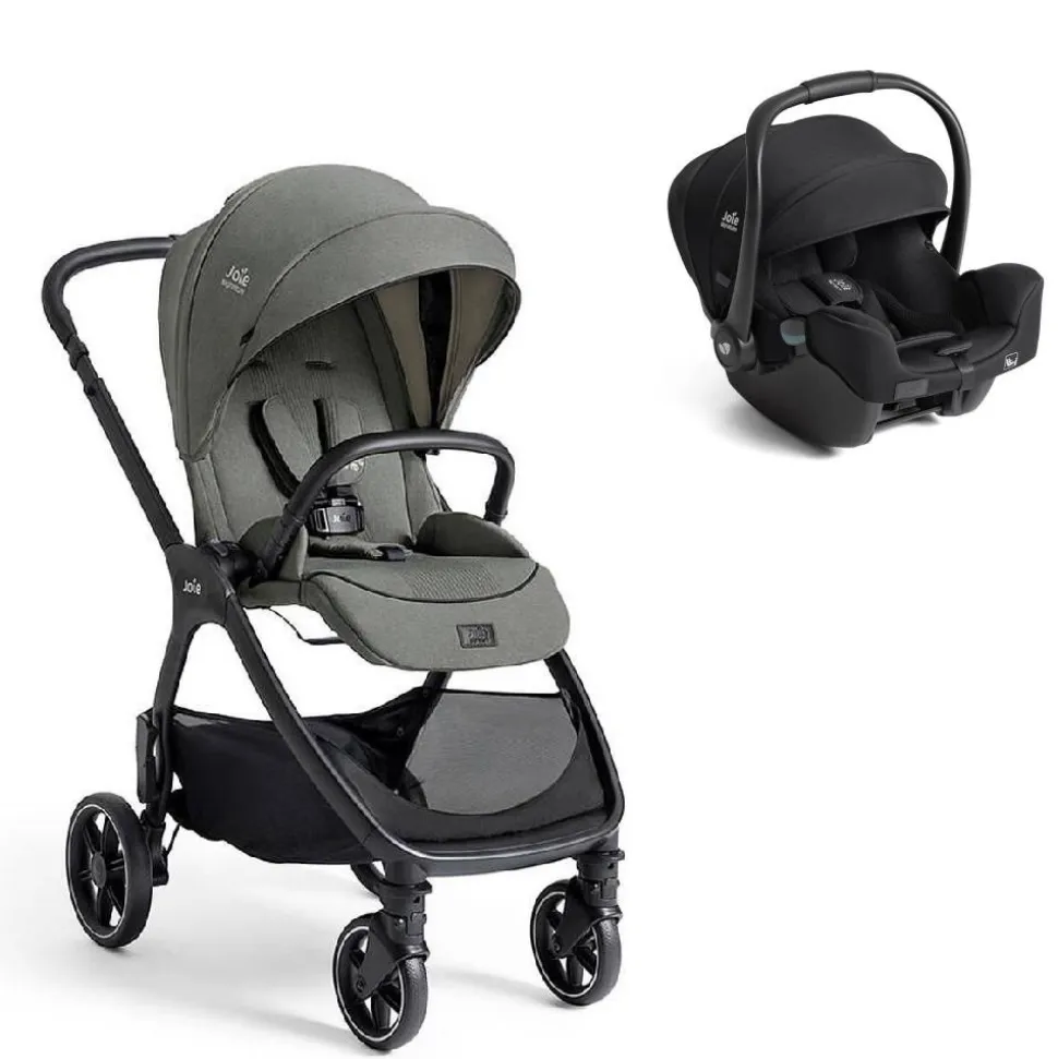 Poussette duo valora signature evergreen + siège auto i-starter eclipse