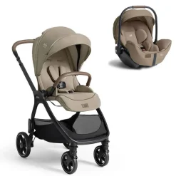 Poussette duo valora signature + siège auto i-level pro sandstone