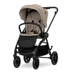 Poussette duo venice + nacelle beige