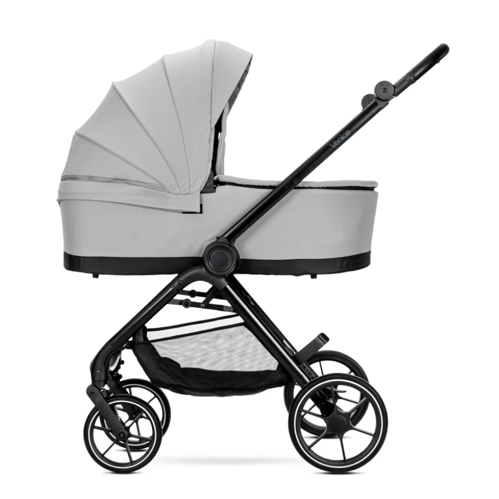 Poussette duo venice + nacelle gris