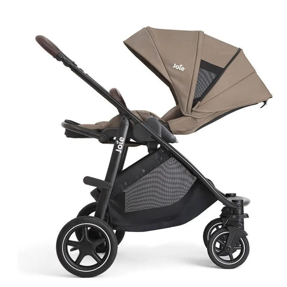 Poussette duo versatrax cashew + siège auto i-gemm 3 raven