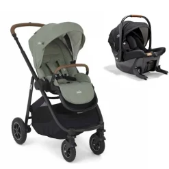 Poussette duo versatrax laurel vert + siège auto sprint eclipse noir