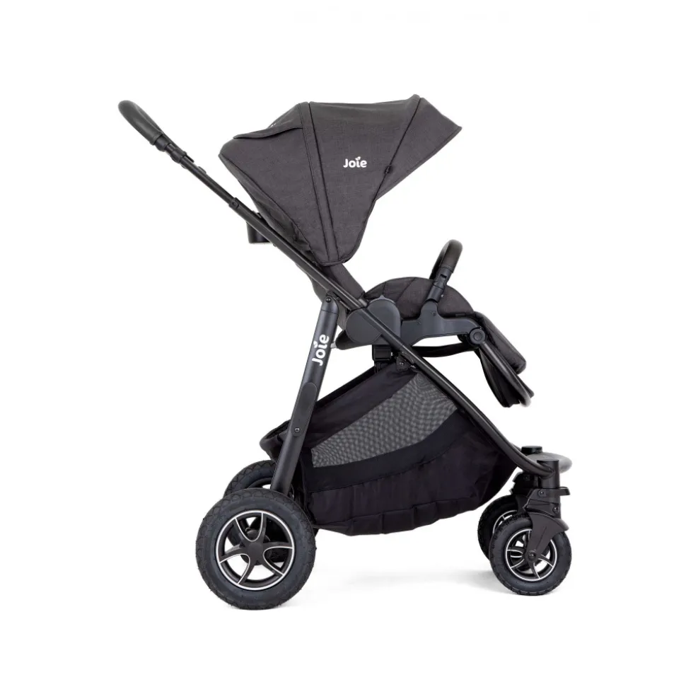 Poussette duo versatrax + nacelle ramble xl shale noir