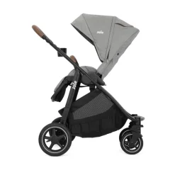 Poussette duo versatrax + nacelle ramble xl pebble gris