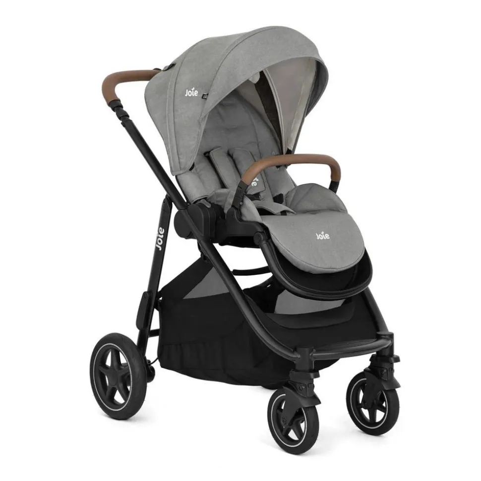 Poussette duo versatrax pebble + siège auto sprint carbon gris