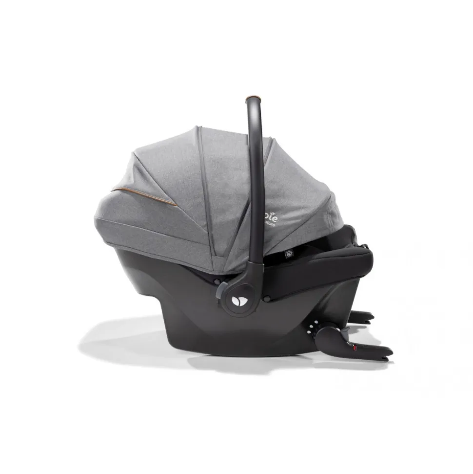 Poussette duo versatrax pebble + siège auto sprint carbon gris