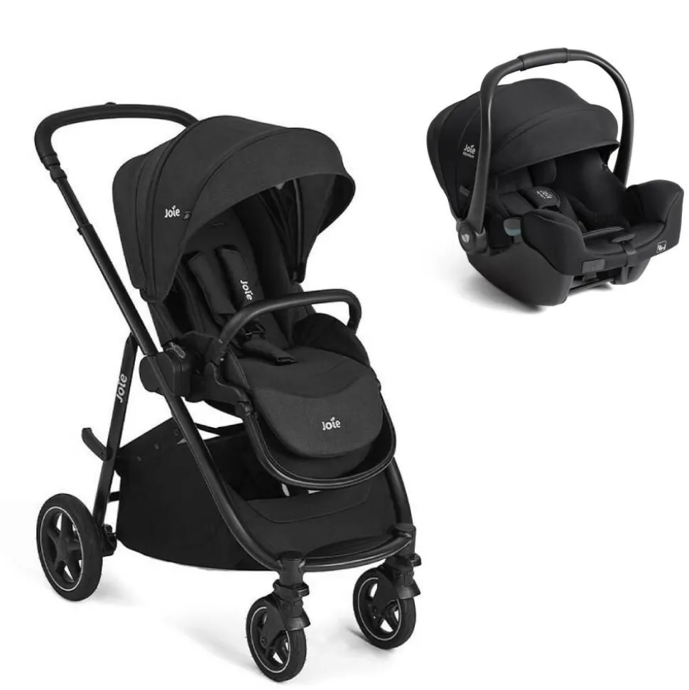 Poussette duo versatrax raven + siège auto i-starter eclipse