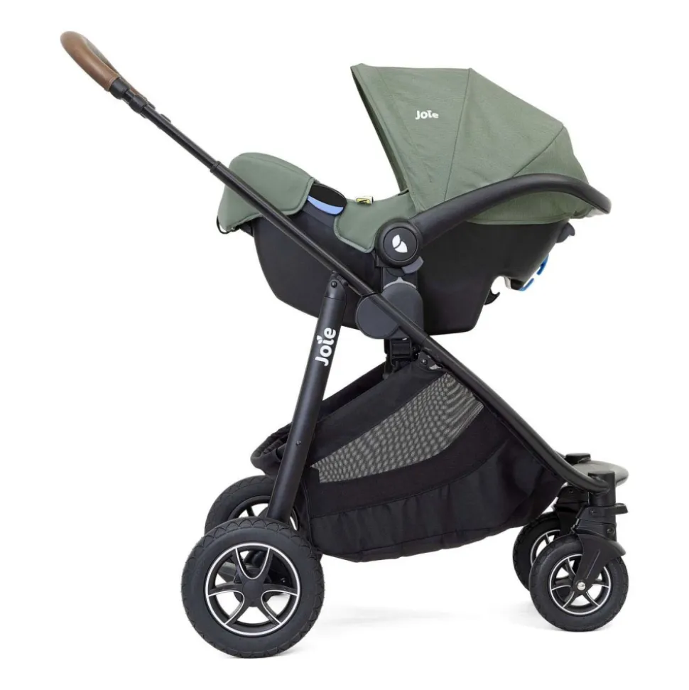Poussette duo versatrax + siège auto i-snug 2 laurel vert