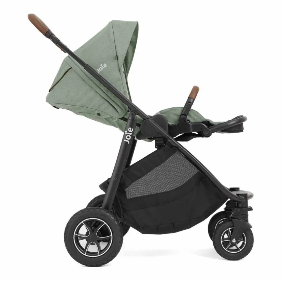 Poussette duo versatrax + siège auto i-snug 2 laurel vert