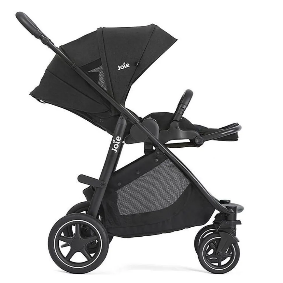 Poussette duo versatrax + siège auto i-gemm 3 raven noir