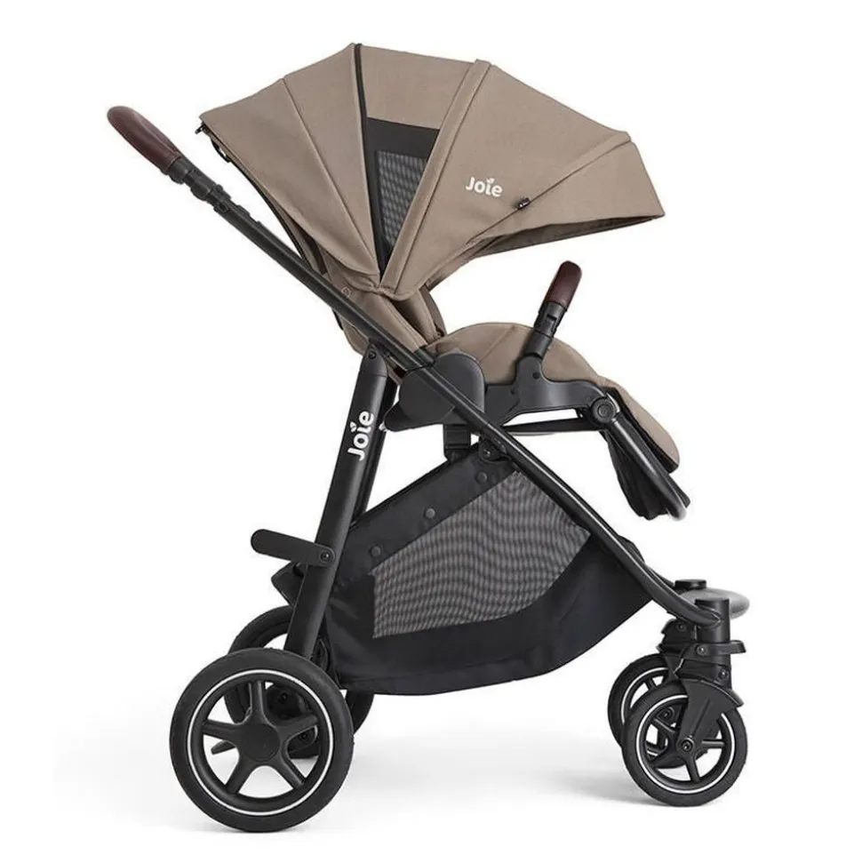 Poussette duo versatrax + siège auto i-snug 2 cashew