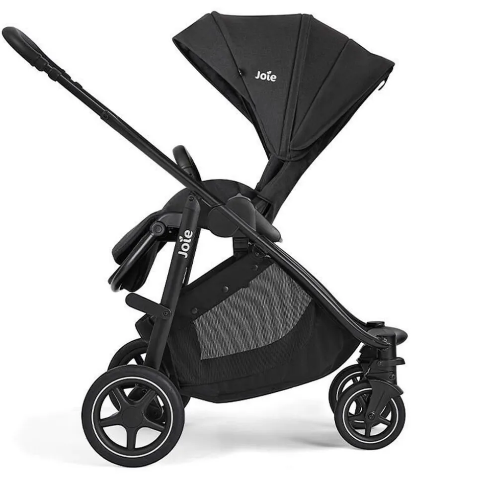 Poussette duo versatrax + siège auto i-snug 2 raven