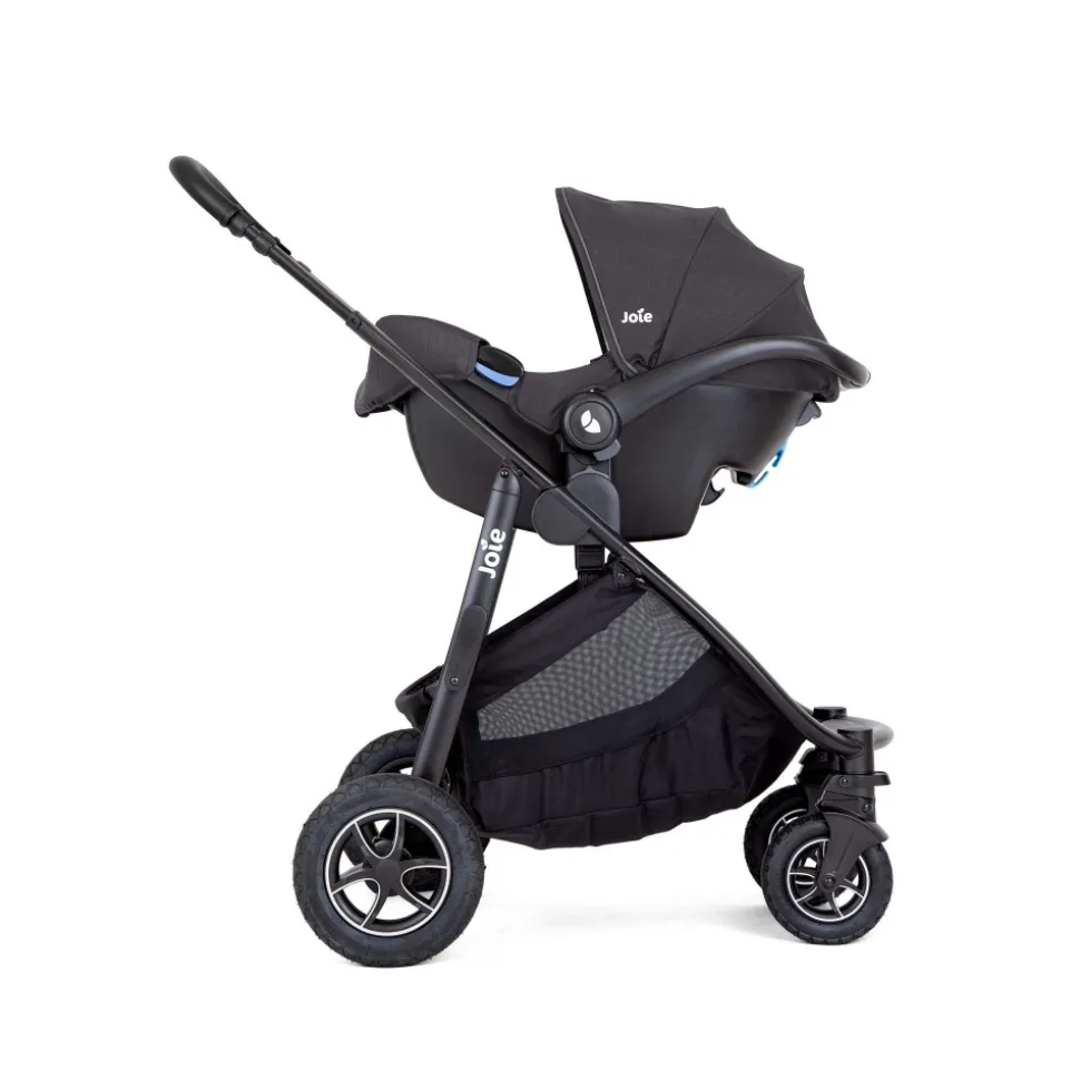 Poussette duo versatrax + siège auto i-snug 2 shale noir