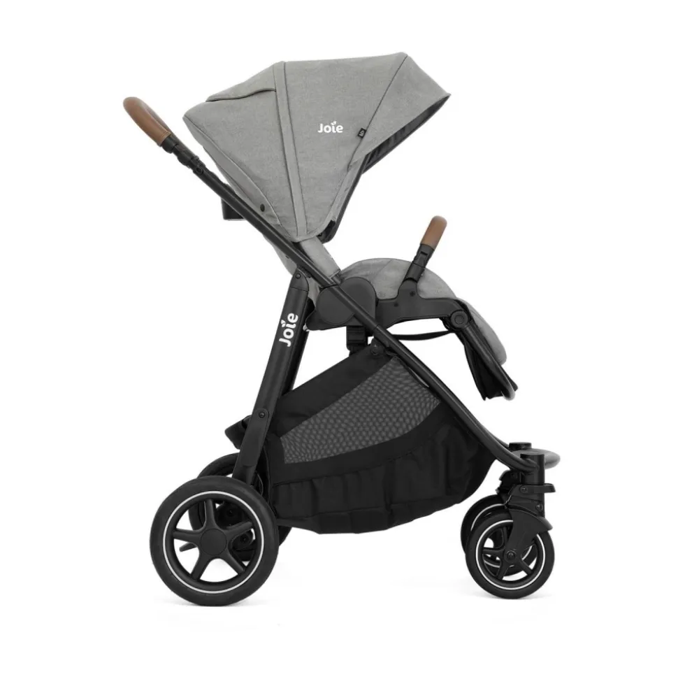 Poussette duo versatrax + siège auto i-gemm 3 pebble gris