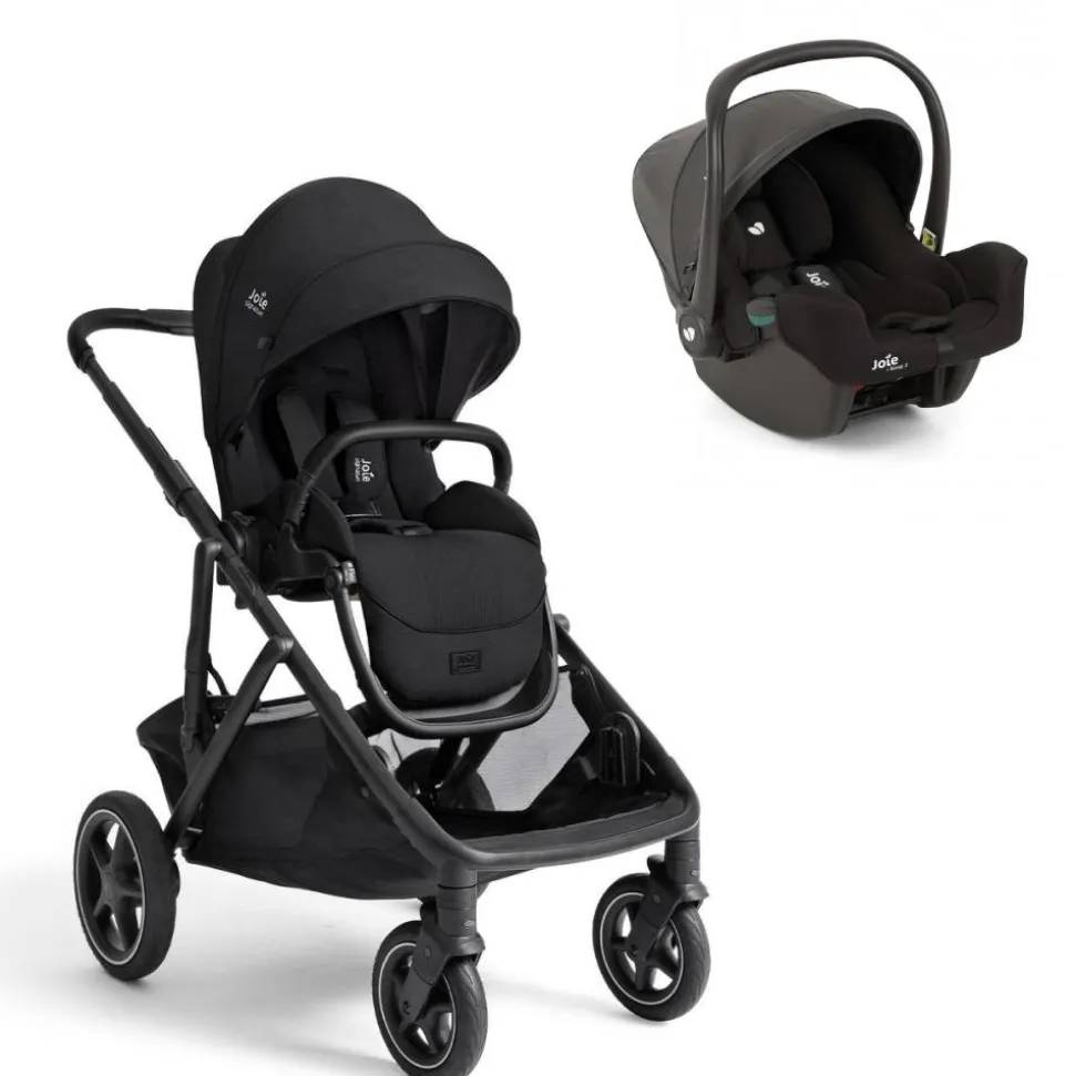 Poussette duo versiti eclipse + siège auto i-snug 2 shale noir