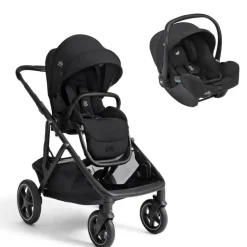 Poussette duo versiti eclipse + siège auto i-snug 2 raven