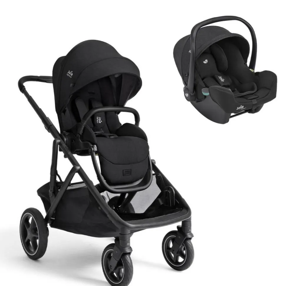 Poussette duo versiti eclipse + siège auto i-snug 2 raven