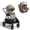 Poussette duo versiti sandstone beige + siège auto i-snug 2 cashew