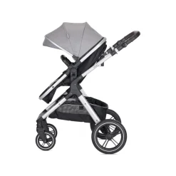 Poussette duo viola gris nacelle + adaptateur siège-auto