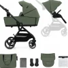 Poussette duo yoxi 2 en 1 vert