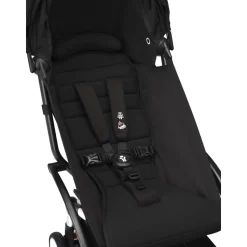 Poussette duo yoyo 3 - châssis noir pack 6+ et siège auto izi go modular x2 by besafe noir