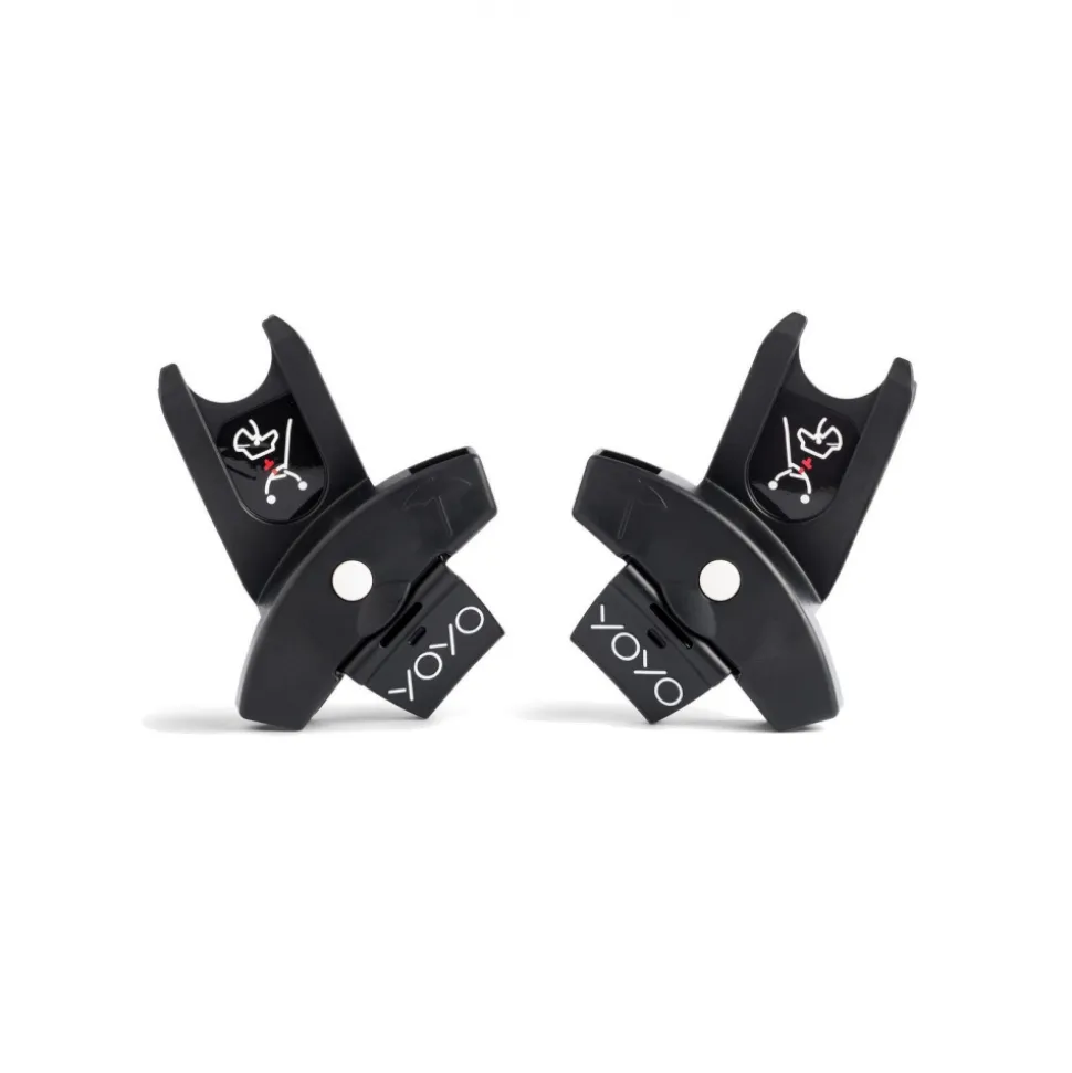 Poussette duo yoyo 3 pack 6+ et siège auto cloud g3 black - chassis noir - leopard