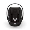 Poussette duo yoyo 3 pack 6+ et siège auto cloud g3 black - chassis blanc - noir