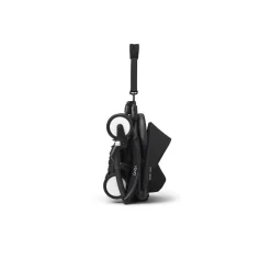 Poussette duo yoyo 3 pack 6+ et siège auto aton b2 black - chassis noir - noir