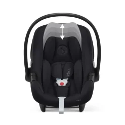 Poussette duo yoyo 3 pack 6+ et siège auto aton b2 black - chassis noir - noir