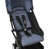Poussette duo yoyo 3 pack 6+ et siège auto aton b2 black - chassis noir - bleu air france