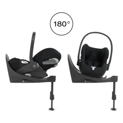 Poussette duo yoyo 3 pack 6+ et siège auto cloud t plus black - chassis noir - zebra