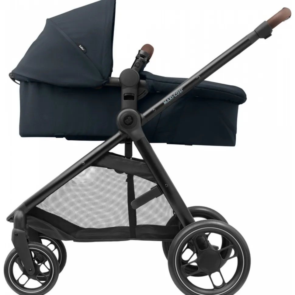 Poussette duo zelia 3 + nacelle essential graphite