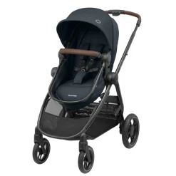 Poussette duo zelia 3 + nacelle essential graphite