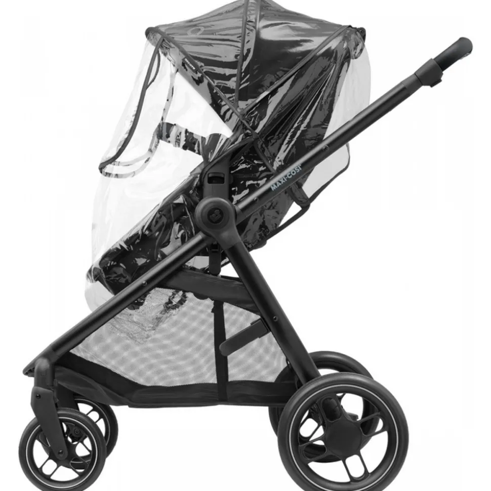 Poussette duo zelia 3 + nacelle essential black