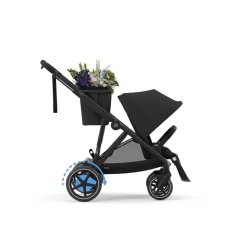 Poussette e-gazelle s moon black châssis noir