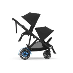 Poussette e-gazelle s moon black châssis noir