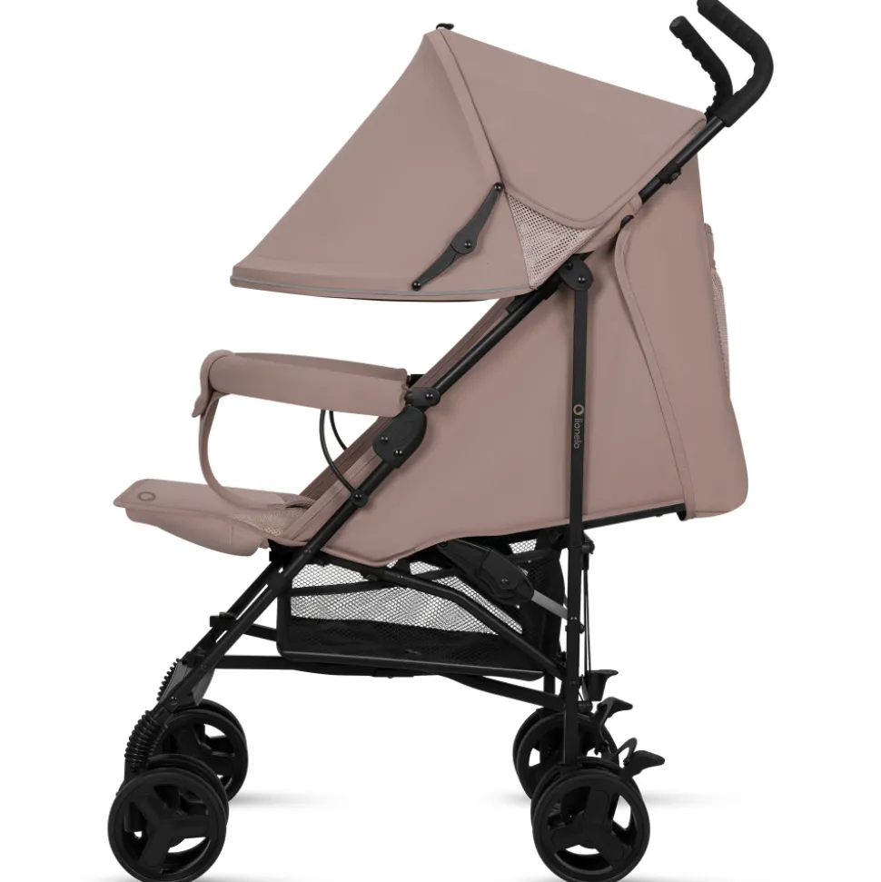 Poussette elia beige taupe