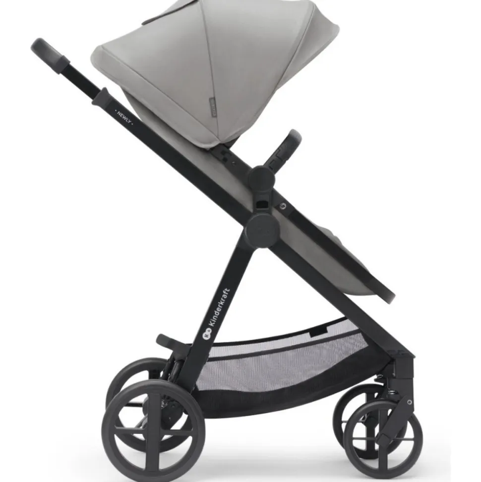 Poussette 4 en 1 newly gris + siège auto mink pro + base